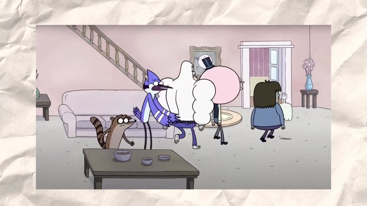 Frame from an animation-focused YouTube edit