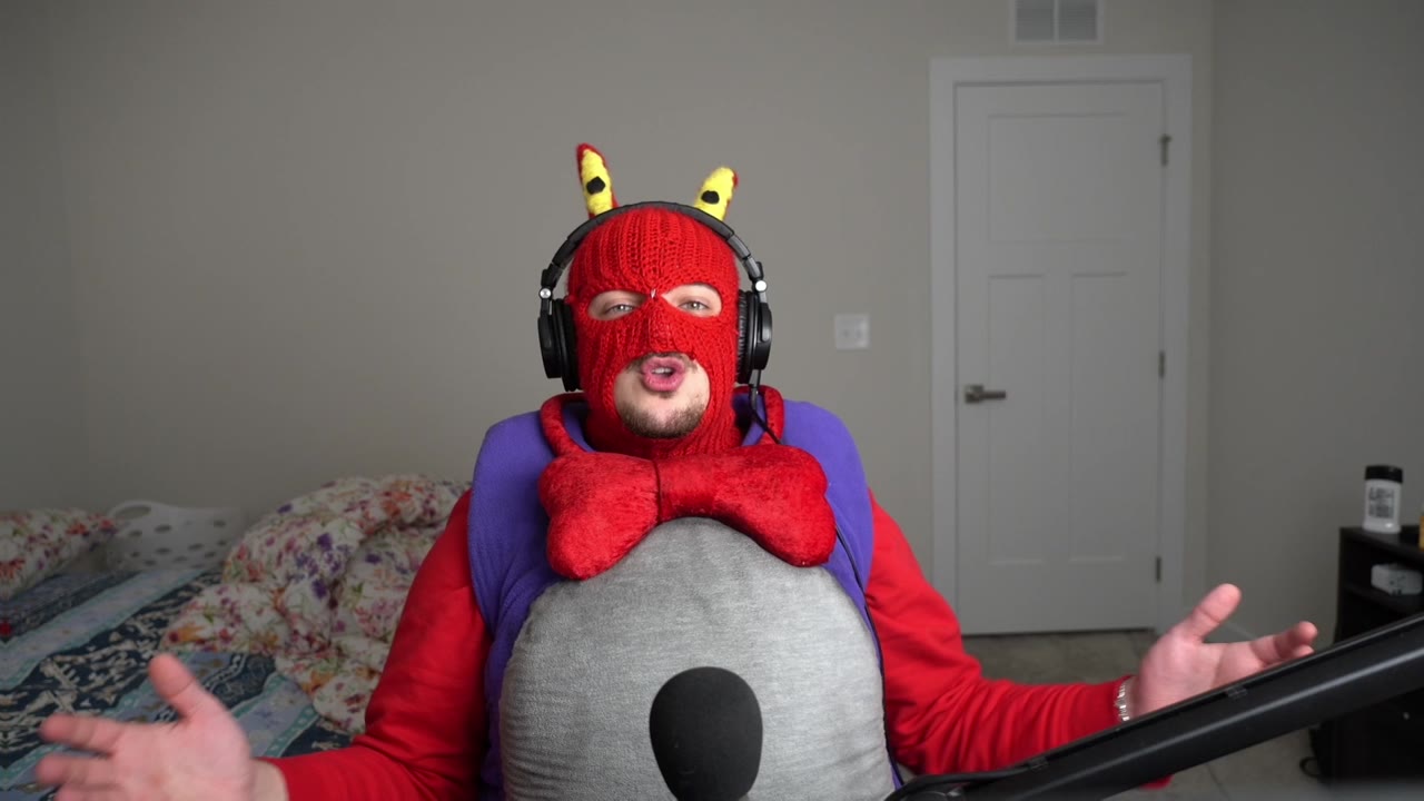 Frame from a gaming-focused YouTube edit