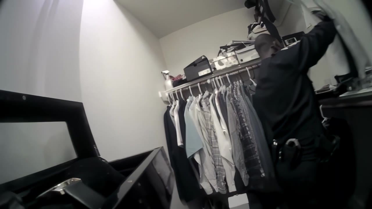 Body-camera frame from a documentary-style long-form edit